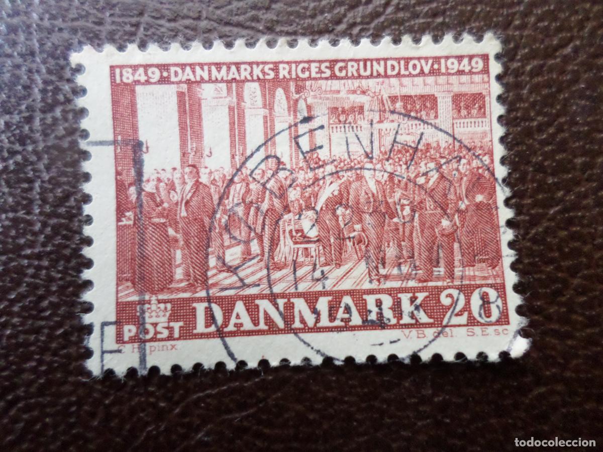 Sellos: .dinamarca, 1949, centenario de la constotucion, Yvert 334 - Foto 1