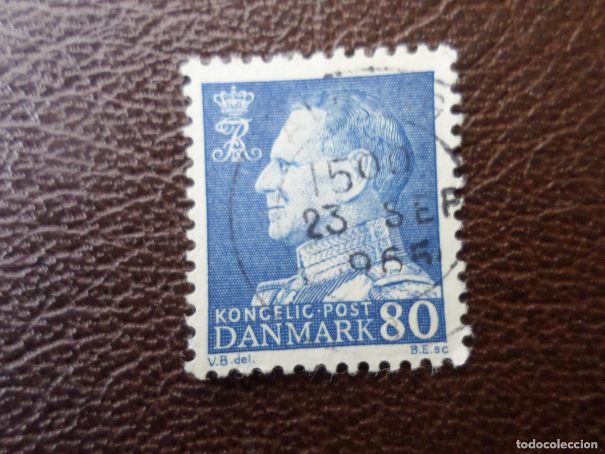 Sellos: .dinamarca, 1963, frederic IX, Yvert 424 - Foto 1
