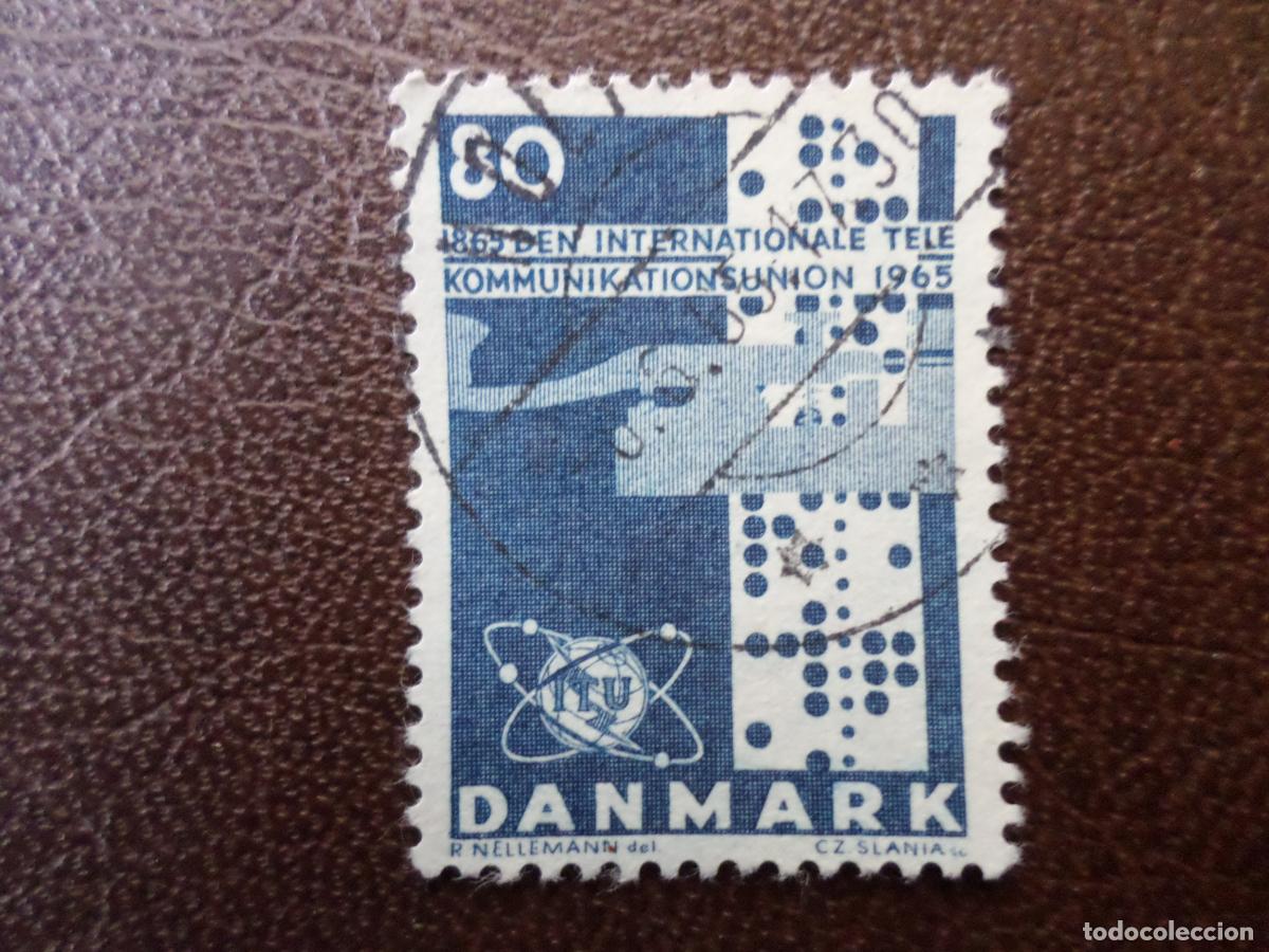 Sellos: .dinamarca, 1965, centenario de la U.I.T., Yvert 439 - Foto 1