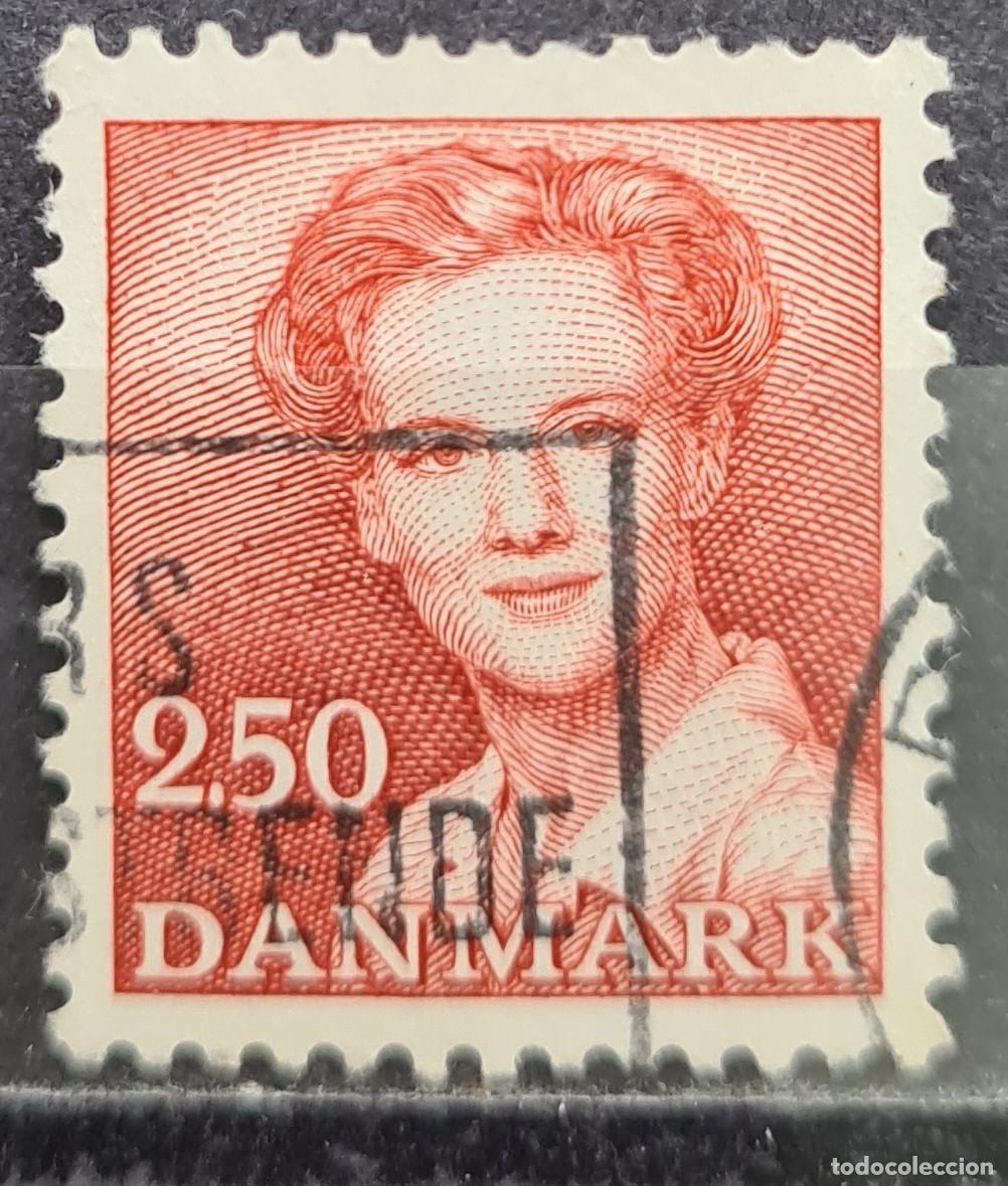Sellos: Sello usado de Dinamarca 1983: Reina Margarita II