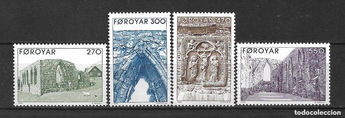 Sellos: islas feroe 1988 scott 182-185 ** mnh 6.50&euro; - 10/31