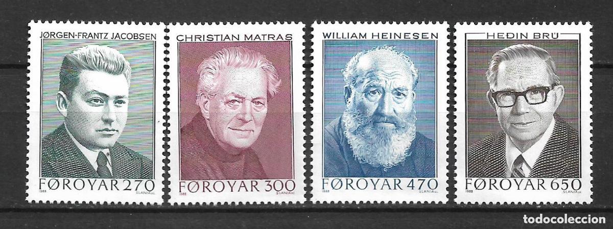 Sellos: islas feroe 1988 scott 175-178 ** mnh 6.70&euro;- 10/31