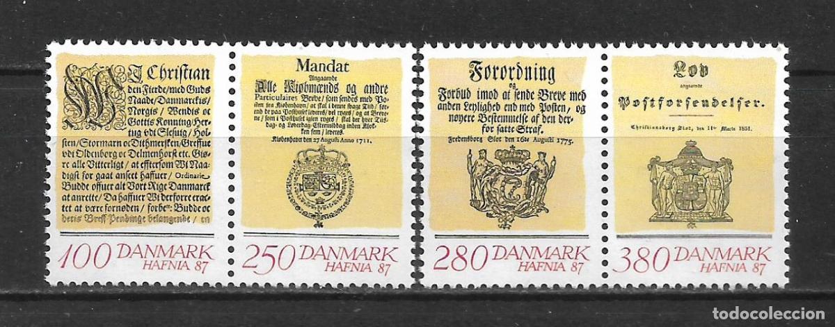 Sellos: dinamarca 1985 hoja bloque scott 772 ** mnh 6&euro; - 23/2