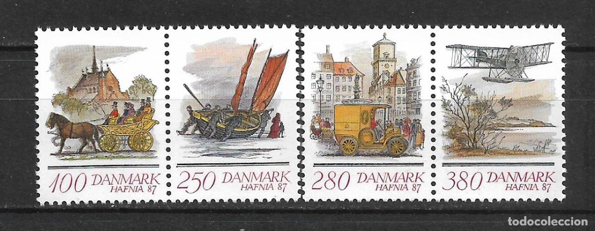 Sellos: dinamarca 1986 hoja bloque scott 791 ** mnh 8&euro; - 23/2