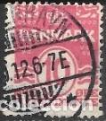 Sellos: DINAMARCA-SELLOS A&Ntilde;OS 1912/1921/1926/1927-USADOS-DENTADO 14 x 14&frac12; Y 12&frac34;