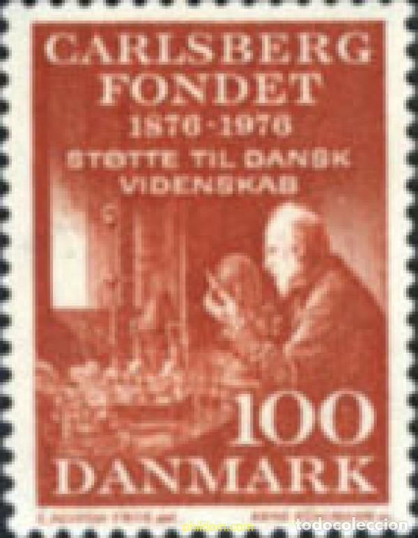 Sellos: 143990 MNH DINAMARCA 1976 CENTENARIO DE LA FUNDACION CARLSBERG