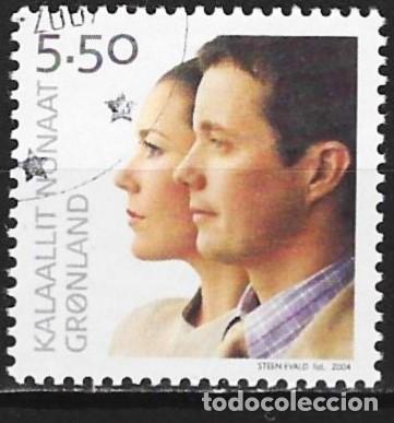 Sellos: Groenlandia 2004 - Mi 417 - YT 400 - El pr&iacute;ncipe Frederik y Mary Donaldson