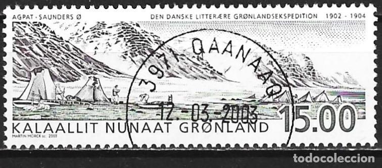 Sellos: Groenlandia 2003 - Mi 396 - YT 375 - Expedici&oacute;n en la lsla Saunders