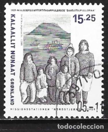 Sellos: Groenlandia 2009 - Mi 545 - YT 521 - Centenario de Thul&eacute;
