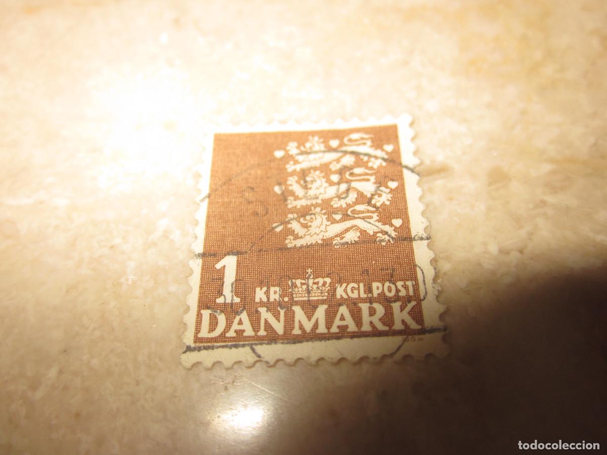 Sellos: SELLO 1 KRONE DINAMARCA - Foto 1