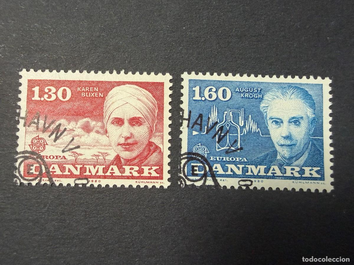 Sellos: DINAMARCA, 1980. YVERT 700/701. EUROPA CEPT. USADOS