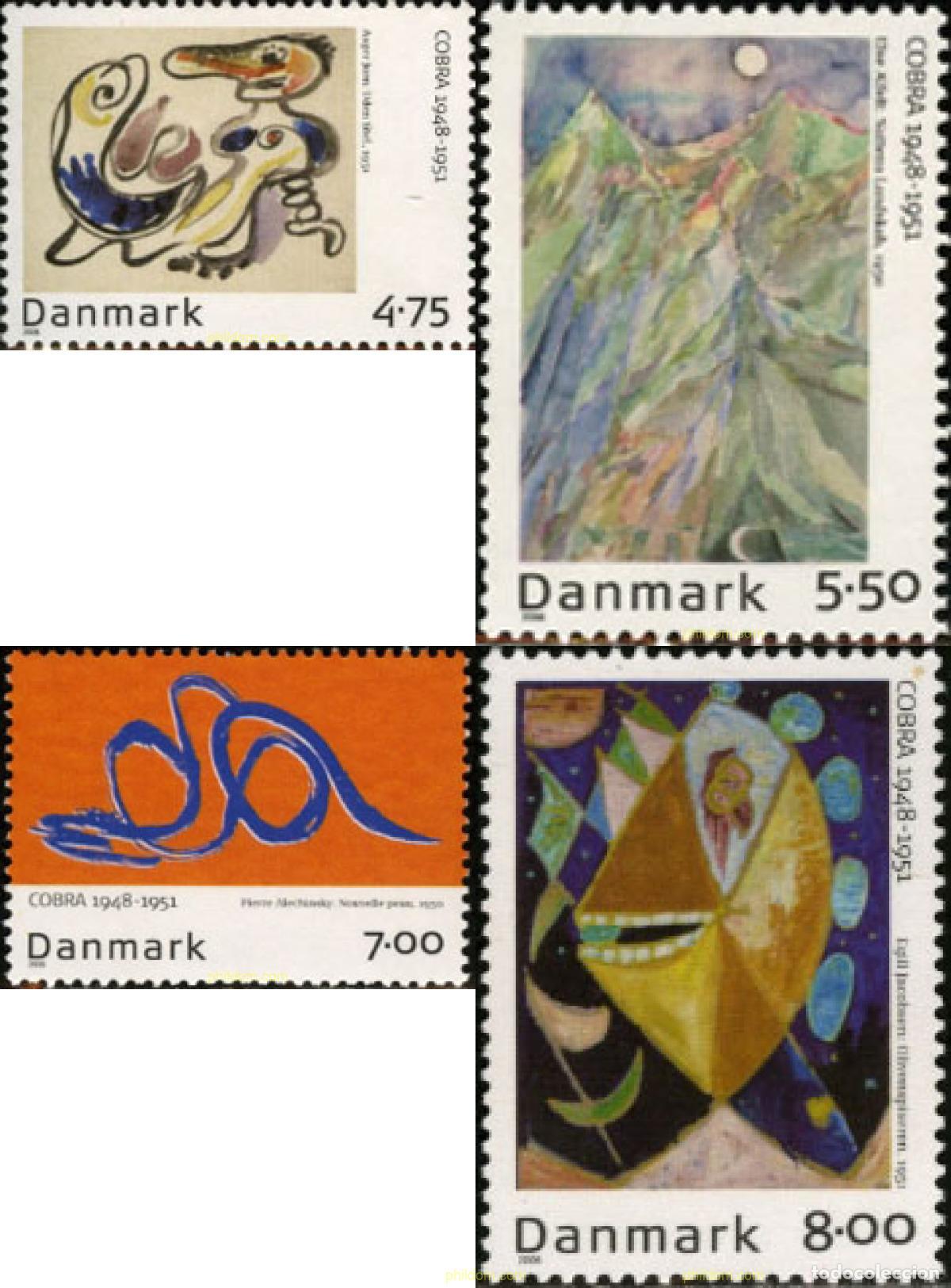 Sellos: 196121 MNH DINAMARCA 2006 PINTURA