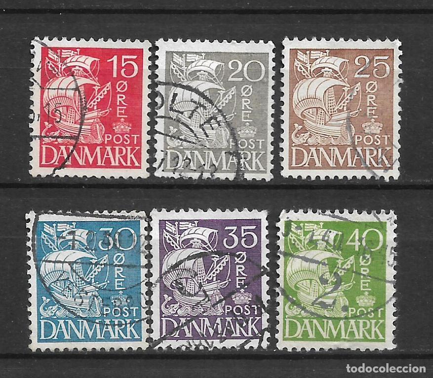 Sellos: dinamarca 1933-40 sellos usado - 34/9