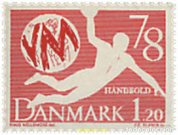Sellos: 96079 MNH DINAMARCA 1978 CAMPEONATOS DEL MUNDO DE BALONMANO