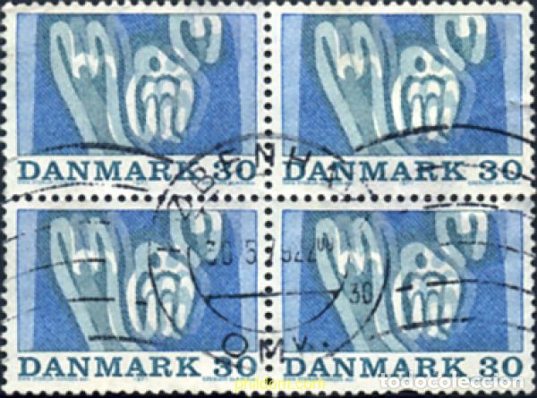 Sellos: 318089 USED DINAMARCA 1971 DEPORTES