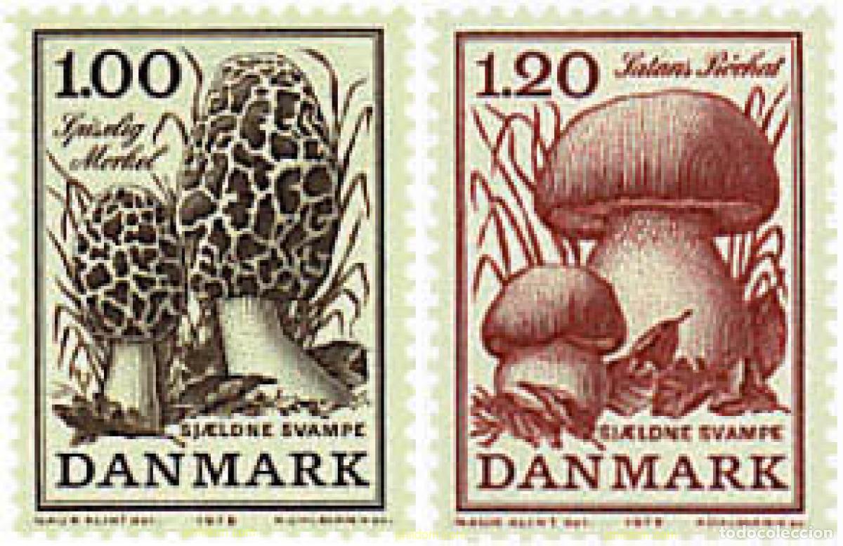Francobolli: 96083 MNH DINAMARCA 1978 SETAS