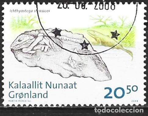 Sellos: Groenlandia 2009 - Mi 513 - YT 493 - F&oacute;sil
