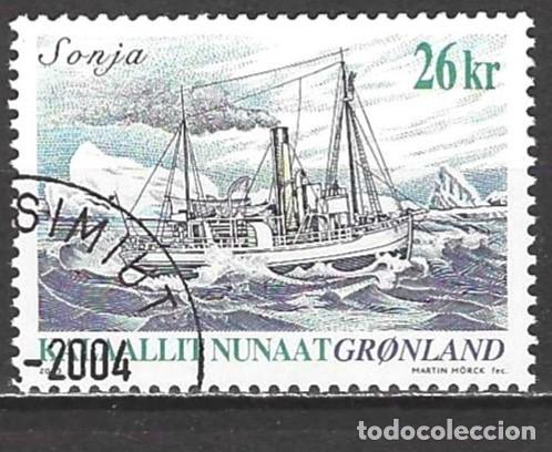 Sellos: Groenlandia 2003 - Mi 410 - YT 389 - El barco &rdquo; Sonja &rdquo;