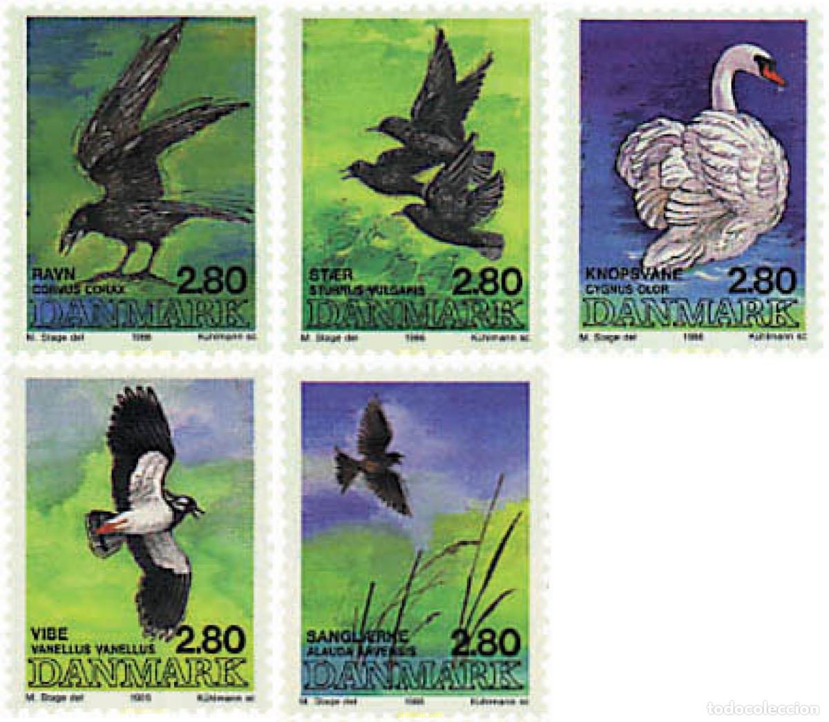 Sellos: 96226 MNH DINAMARCA 1986 AVES DANESAS