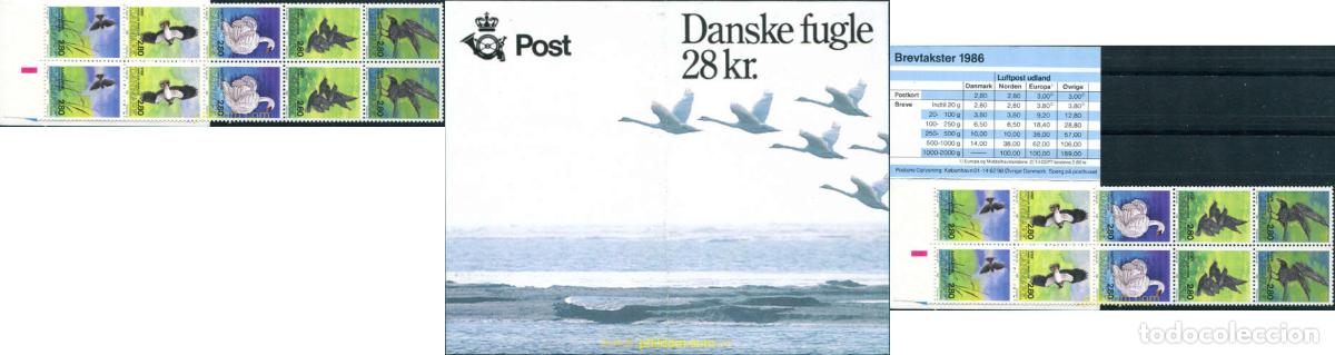 Sellos: 157958 MNH DINAMARCA 1986 AVES DANESAS