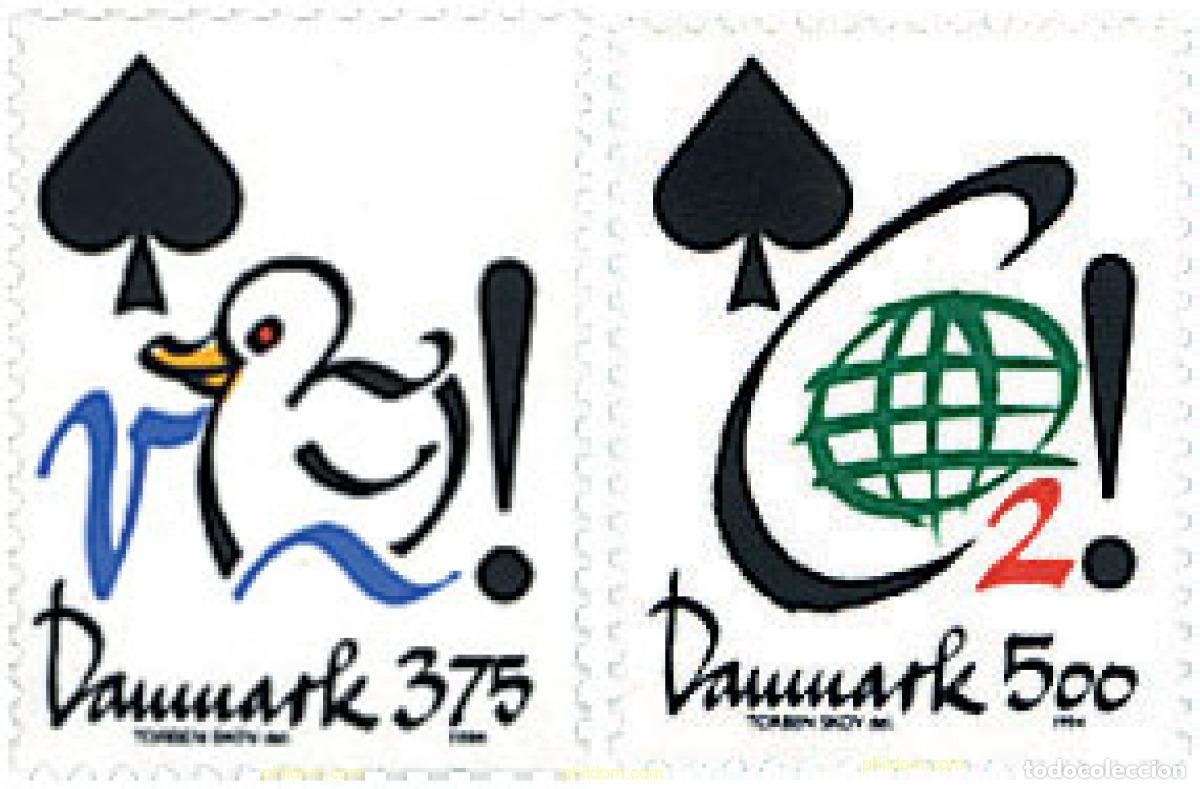 Sellos: 96451 MNH DINAMARCA 1994 SERIE ECOLOGICA
