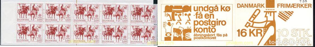 Sellos: 305690 MNH DINAMARCA 1981 EUROPA CEPT. FOLCLORE
