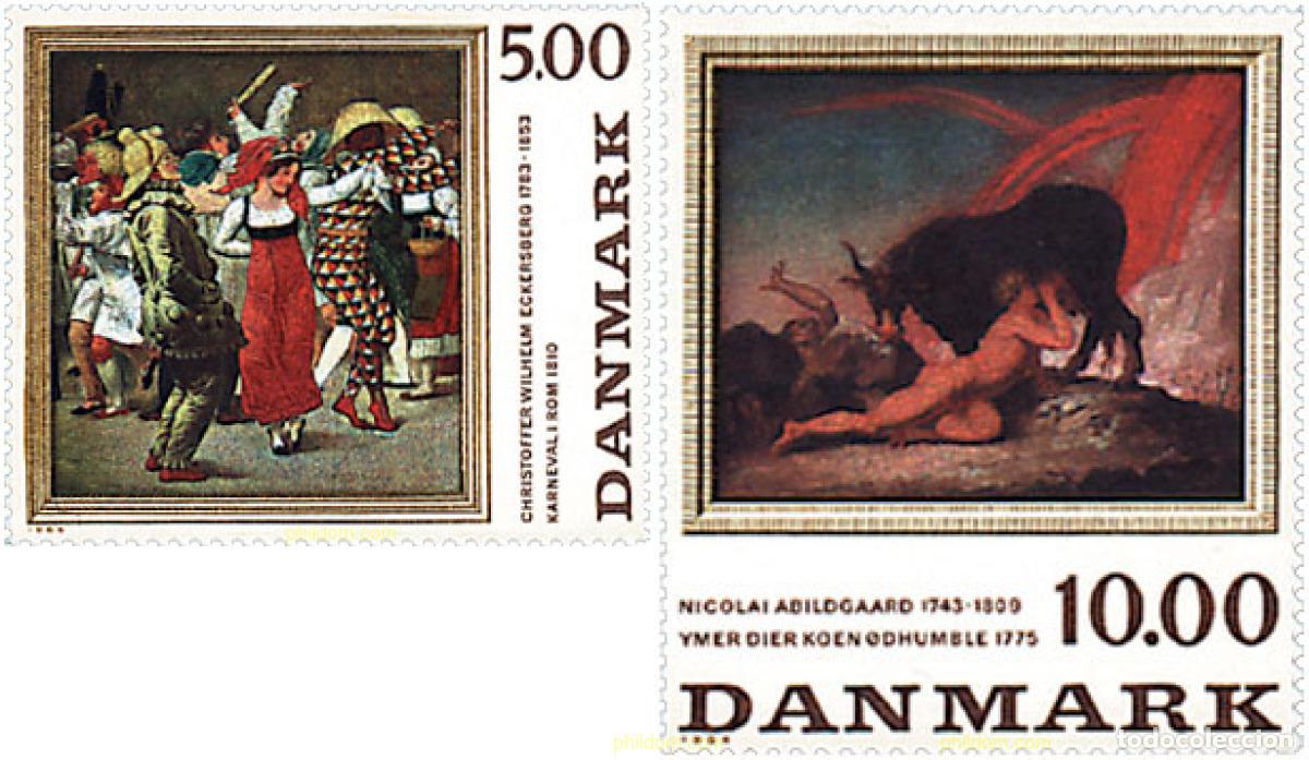 Sellos: 96188 MNH DINAMARCA 1984 ARTE