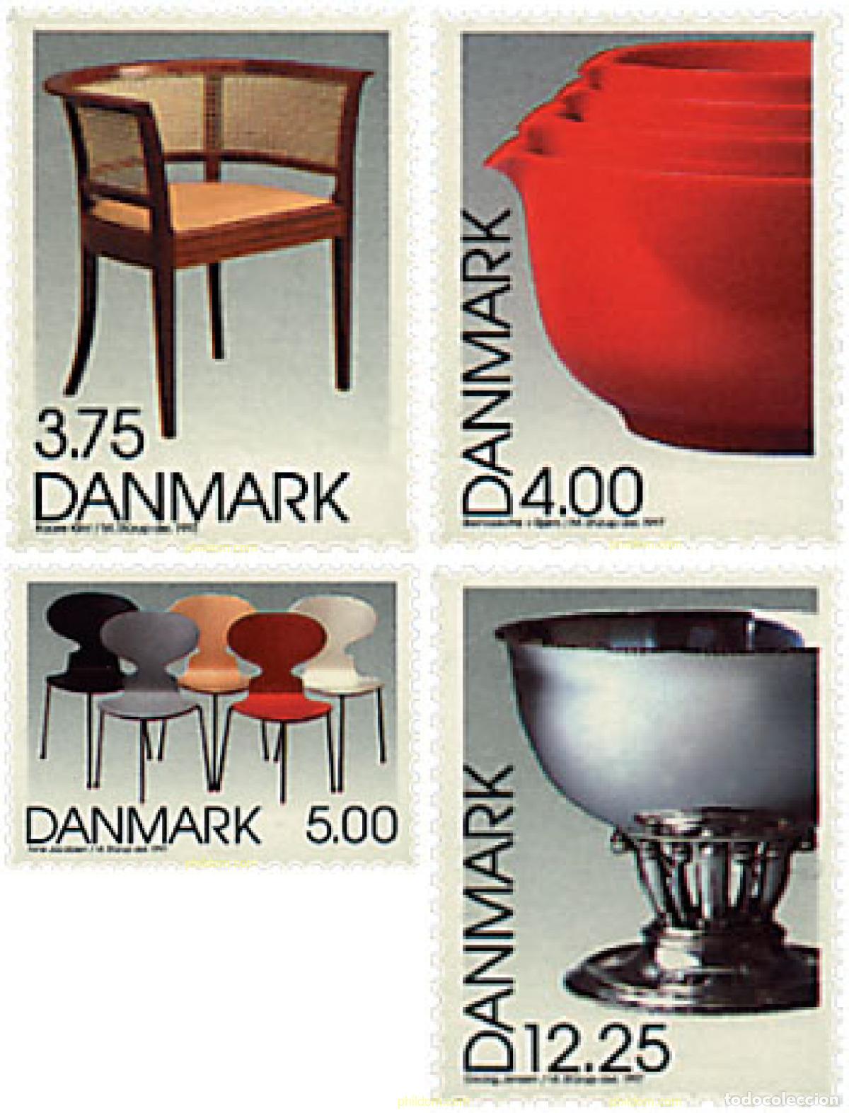 Sellos: 96508 MNH DINAMARCA 1997 EL DISE&Ntilde;O EN DINAMARCA