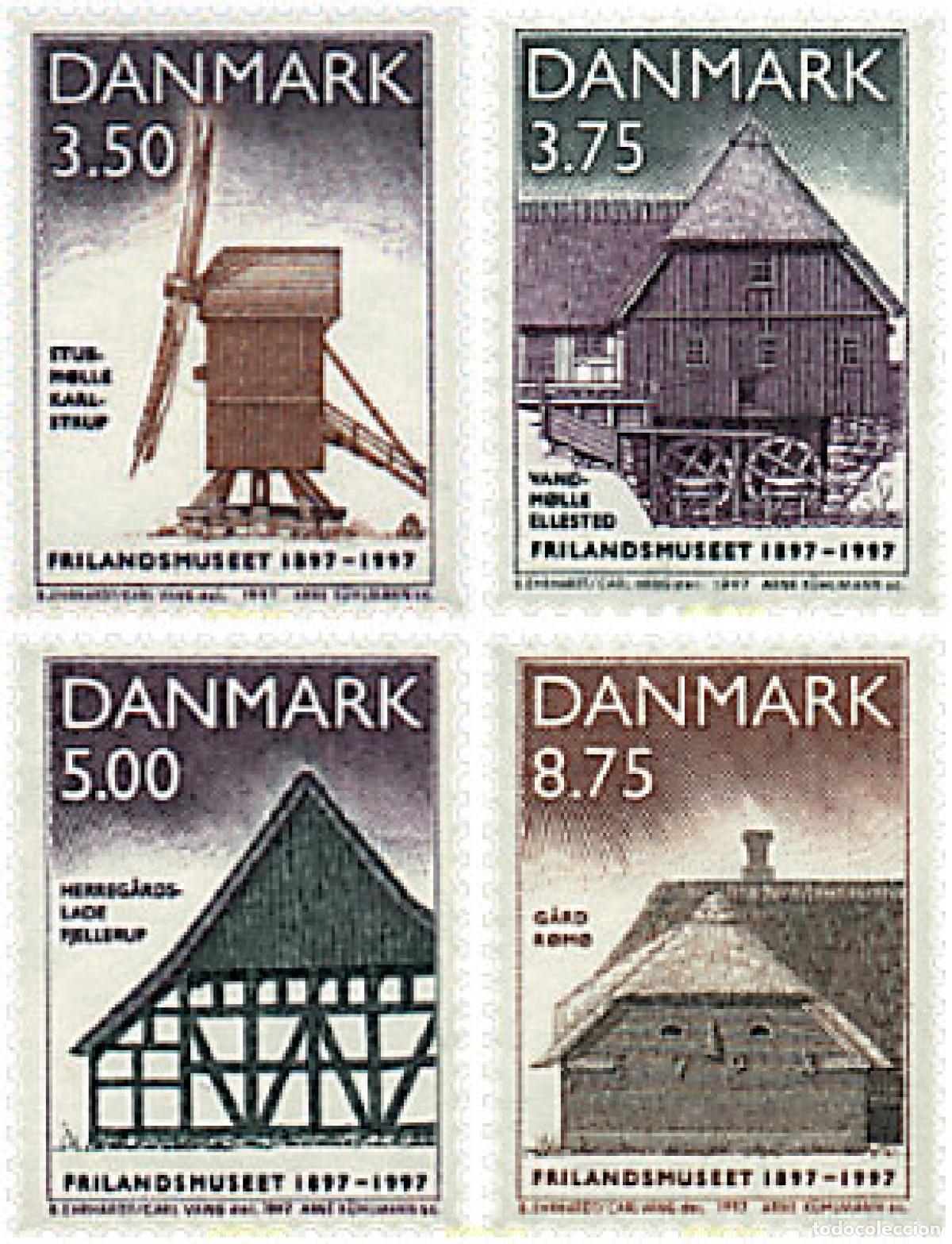 Sellos: 96495 MNH DINAMARCA 1997 CENTENARIO DEL MUSEO AL AIRE LIBRE