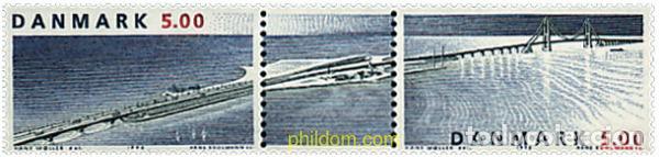 Sellos: 5825 MNH DINAMARCA 1998 INAUGURACION DEL PUENTE SOBRE EL GRAN CINTURON