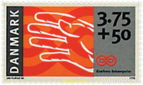 Sellos: 51508 MNH DINAMARCA 1998 ASOCIACION DE LA LUCHA CONTRA EL CANCER