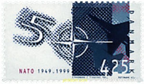 Sellos: 51495 MNH DINAMARCA 1999 50 ANIVERSARIO DE LA OTAN