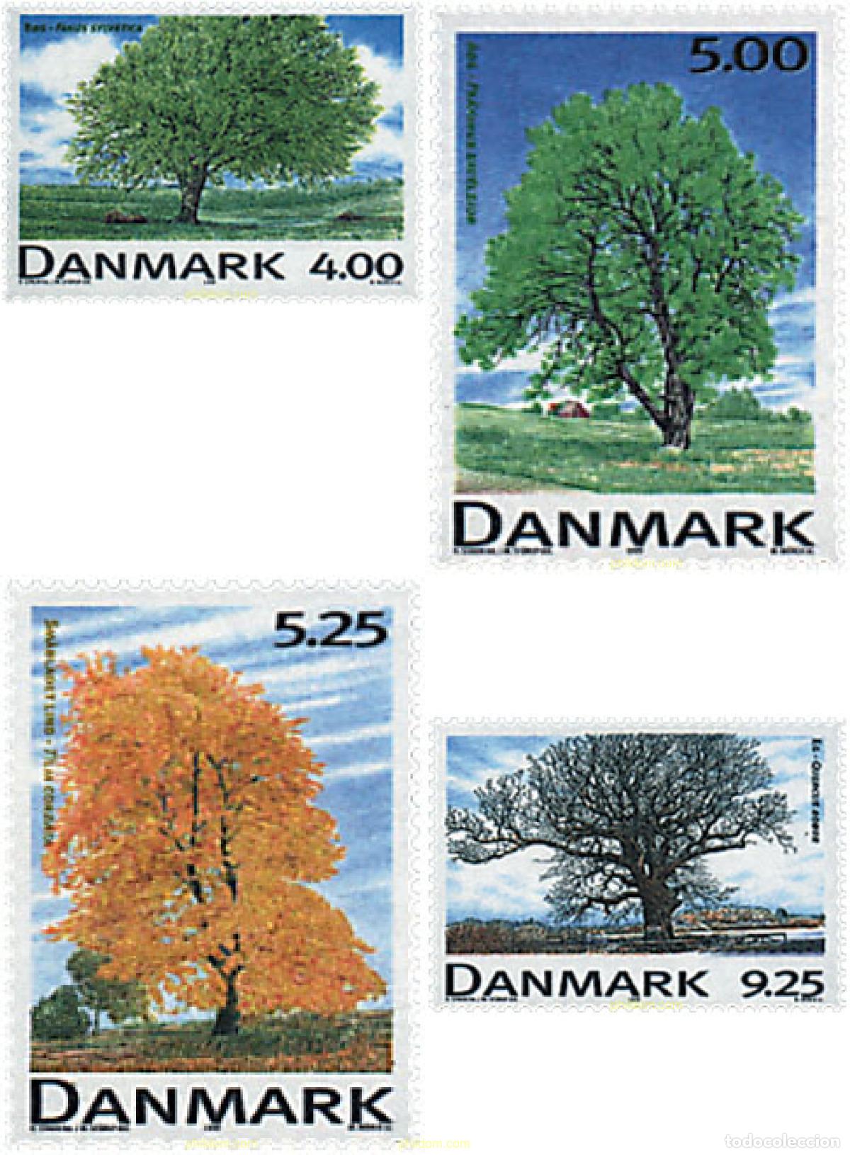 Sellos: 51491 MNH DINAMARCA 1999 ARBOLES