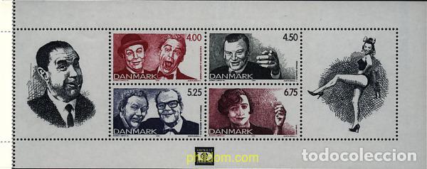 Sellos: 368104 MNH DINAMARCA 1999 150 ANIVERSARIO DE LA PRIMERA REVISTA DANESA