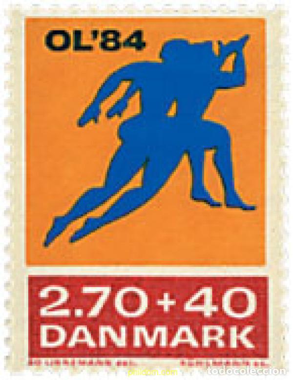 Sellos: 96184 MNH DINAMARCA 1984 23 JUEGOS OLIMPICOS VERANO LOS ANGELES 1984