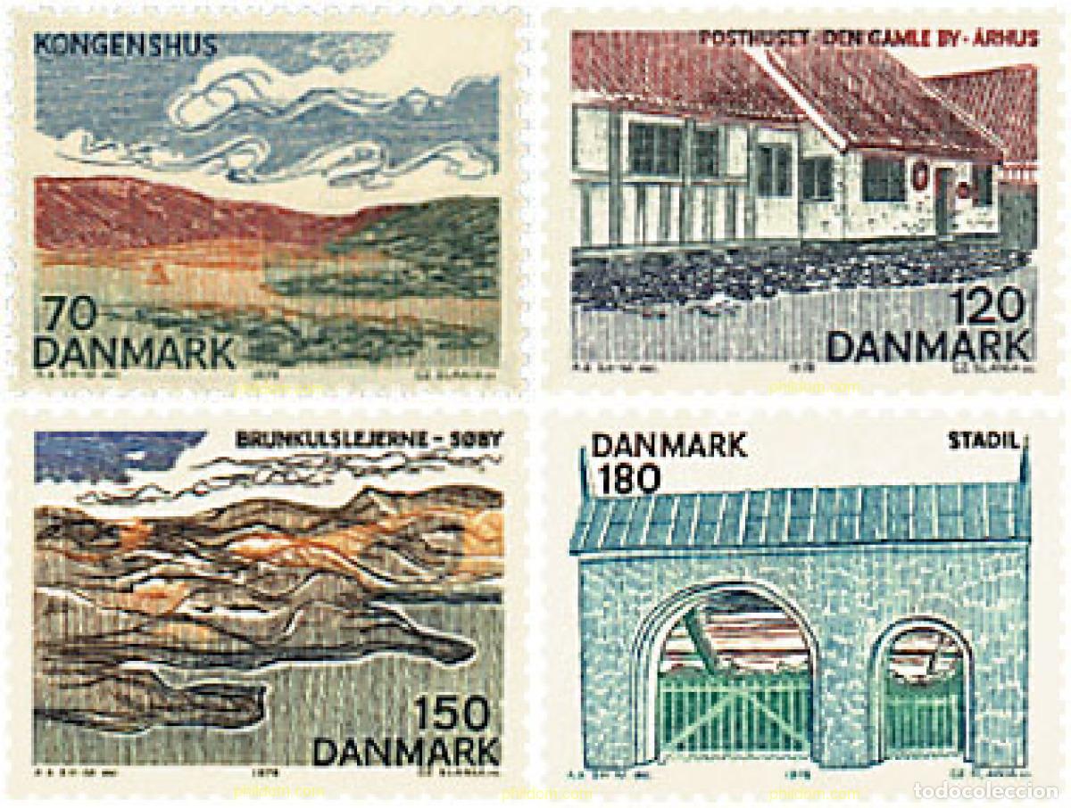 Sellos: 96082 MNH DINAMARCA 1978 REGIONES DE DINAMARCA. JUTLAND CENTRAL