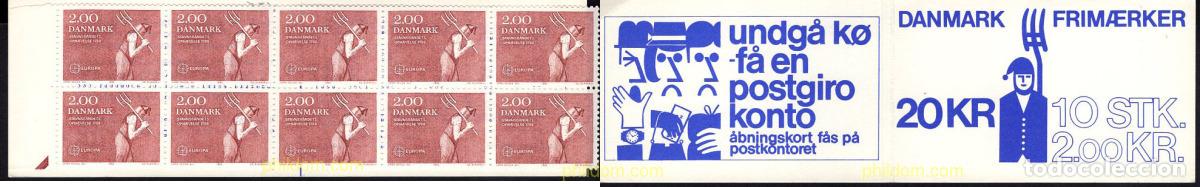 Sellos: 1083 MNH DINAMARCA 1982 EUROPA CEPT. HISTORIA