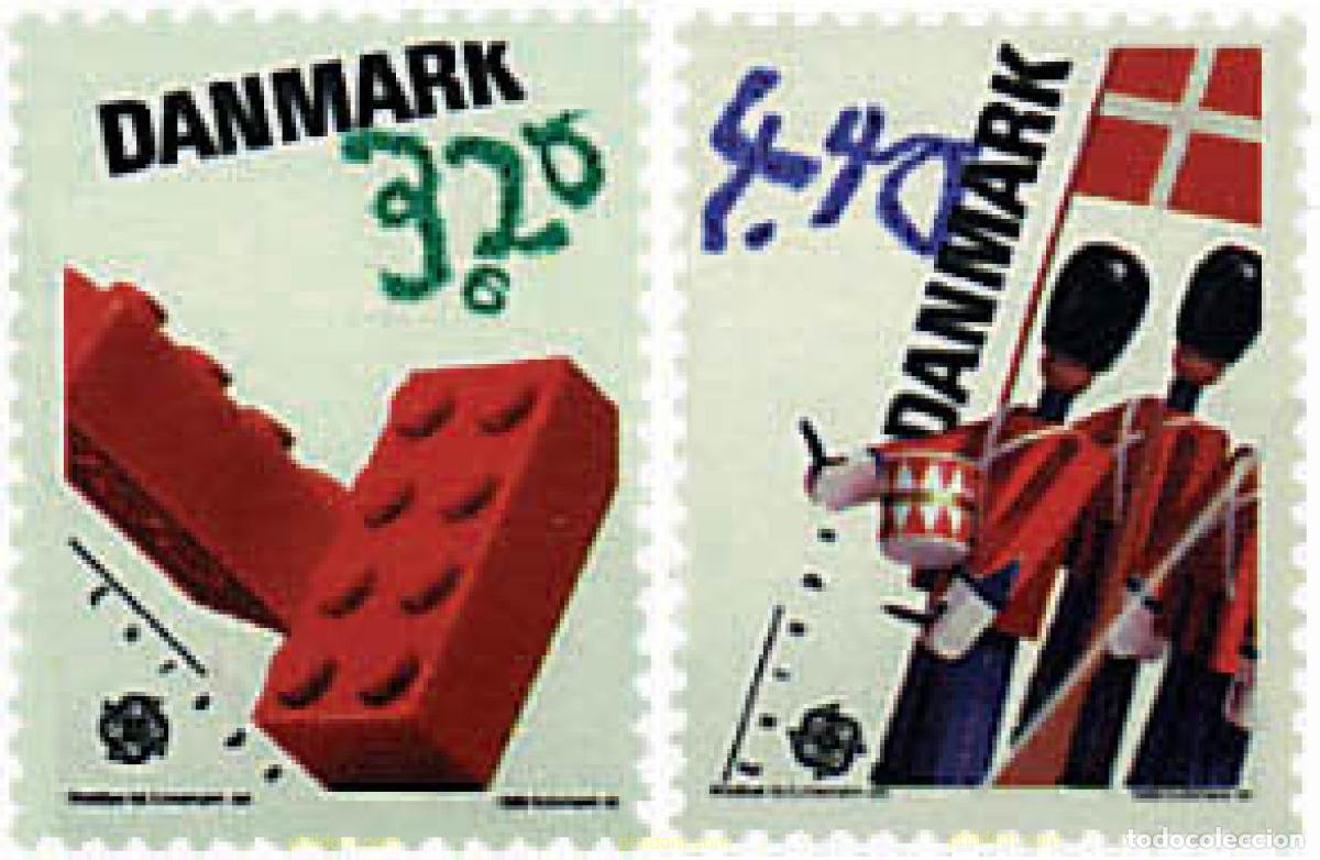 Sellos: 96298 MNH DINAMARCA 1989 EUROPA CEPT. JUEGOS INFANTILES