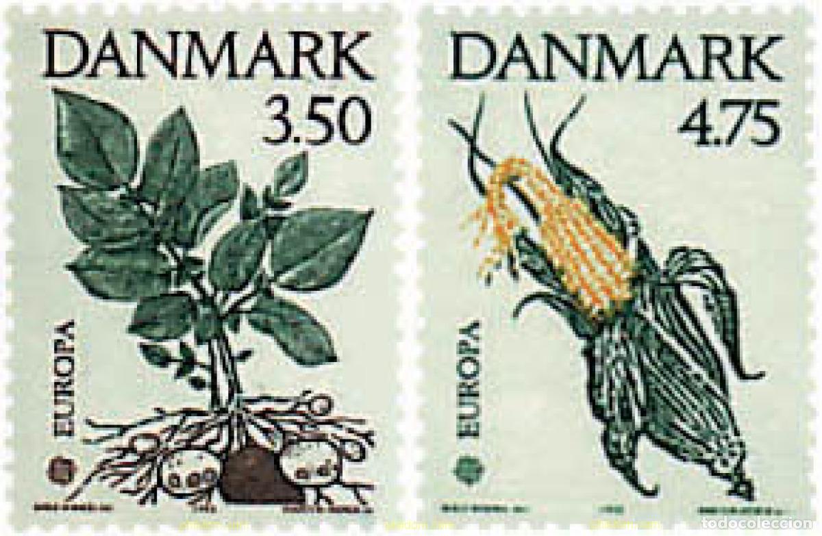Sellos: 96374 MNH DINAMARCA 1992 EUROPA CEPT. 500 ANIVERSARIO DEL DESCUBRIMIENTO DE AMERICA