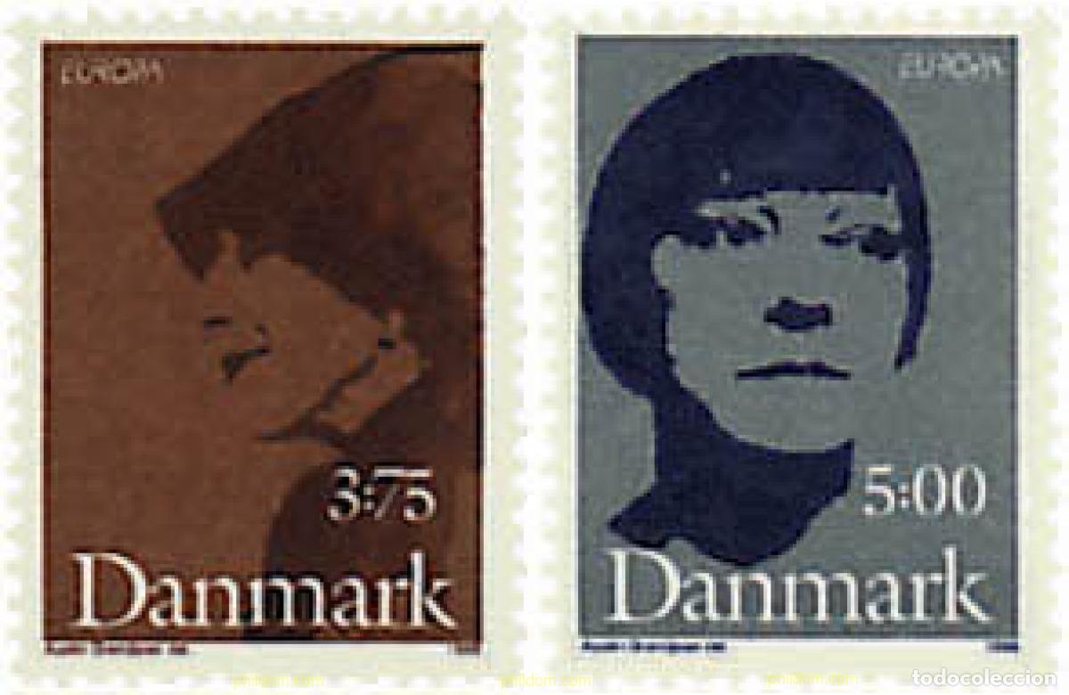 Sellos: 96482 MNH DINAMARCA 1996 EUROPA CEPT. MUJERES CELEBRES