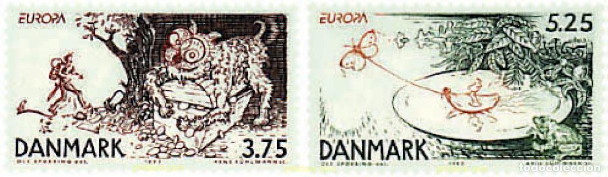 Sellos: 96507 MNH DINAMARCA 1997 EUROPA CEPT. CUENTOS Y LEYENDAS