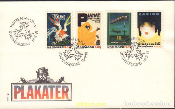 Sellos: 397423 MNH DINAMARCA 1991 POSTERS ANTIGUOS