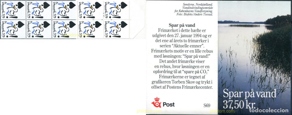 Sellos: 1360 MNH DINAMARCA 1994 SERIE ECOLOGICA