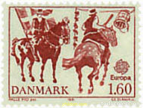 Sellos: 305275 MNH DINAMARCA 1981 EUROPA CEPT. FOLCLORE