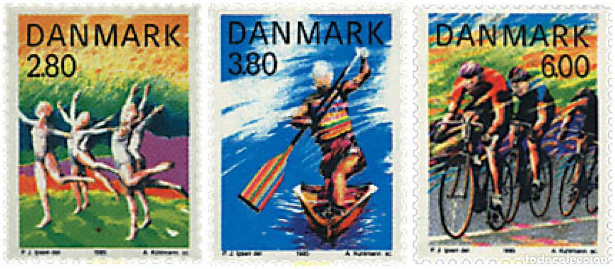 Sellos: 96204 MNH DINAMARCA 1985 DEPORTES