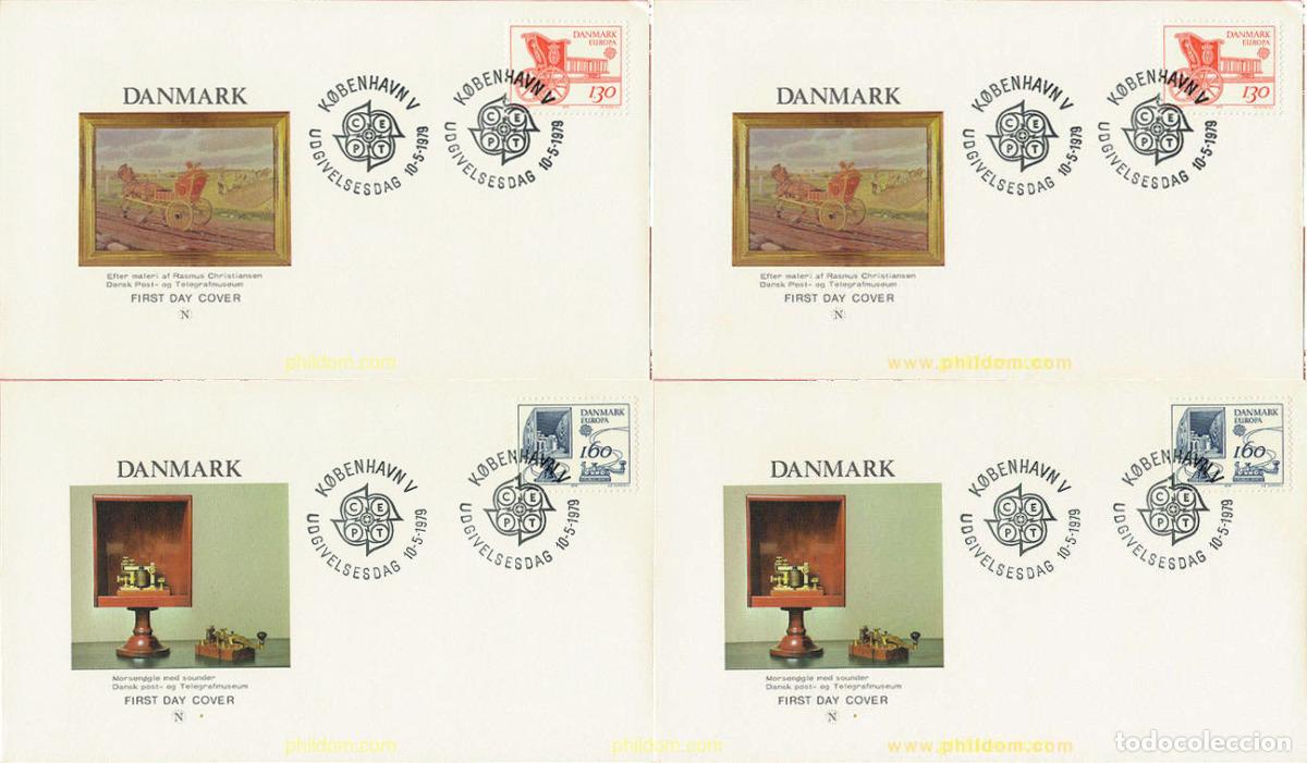 Sellos: 23837 MNH DINAMARCA 1979 EUROPA CEPT. COMUNICACIONES