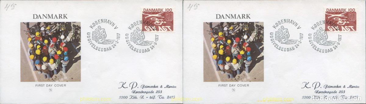 Sellos: 260770 MNH DINAMARCA 1977 NUEVO CODIGO DE CIRCULACION