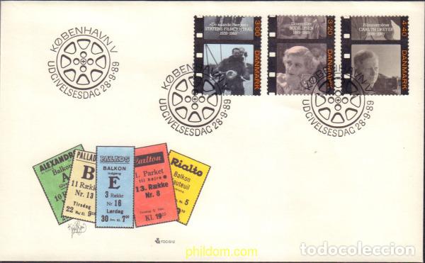 Sellos: 414940 MNH DINAMARCA 1989 CINE DANES