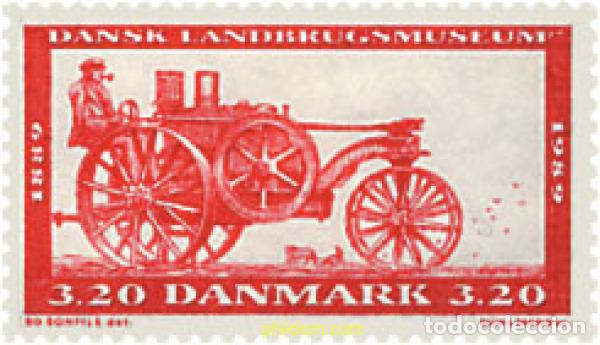 Sellos: 96299 MNH DINAMARCA 1989 CENTENARIO DEL MUSEO AGRICOLA