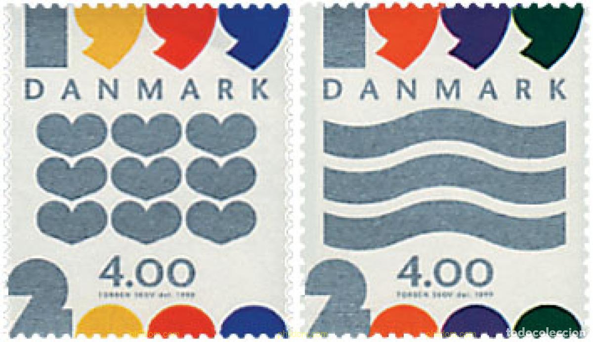 Sellos: 51502 MNH DINAMARCA 1999 CAMBIO DE MILENIO